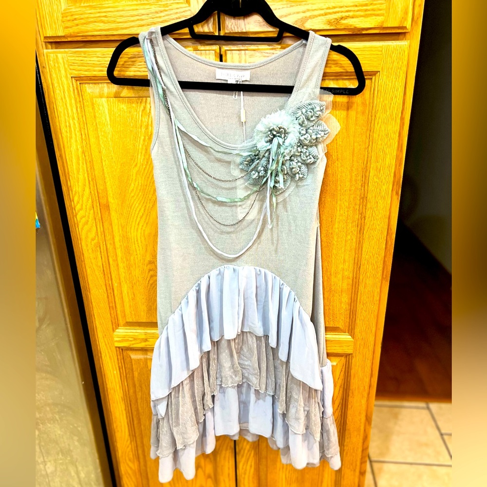 COPY - COPY - COPY - Gray boutique dress/tunic